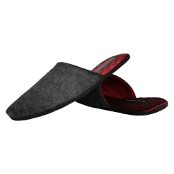 Zwarte Nepbont Instap Schoenen