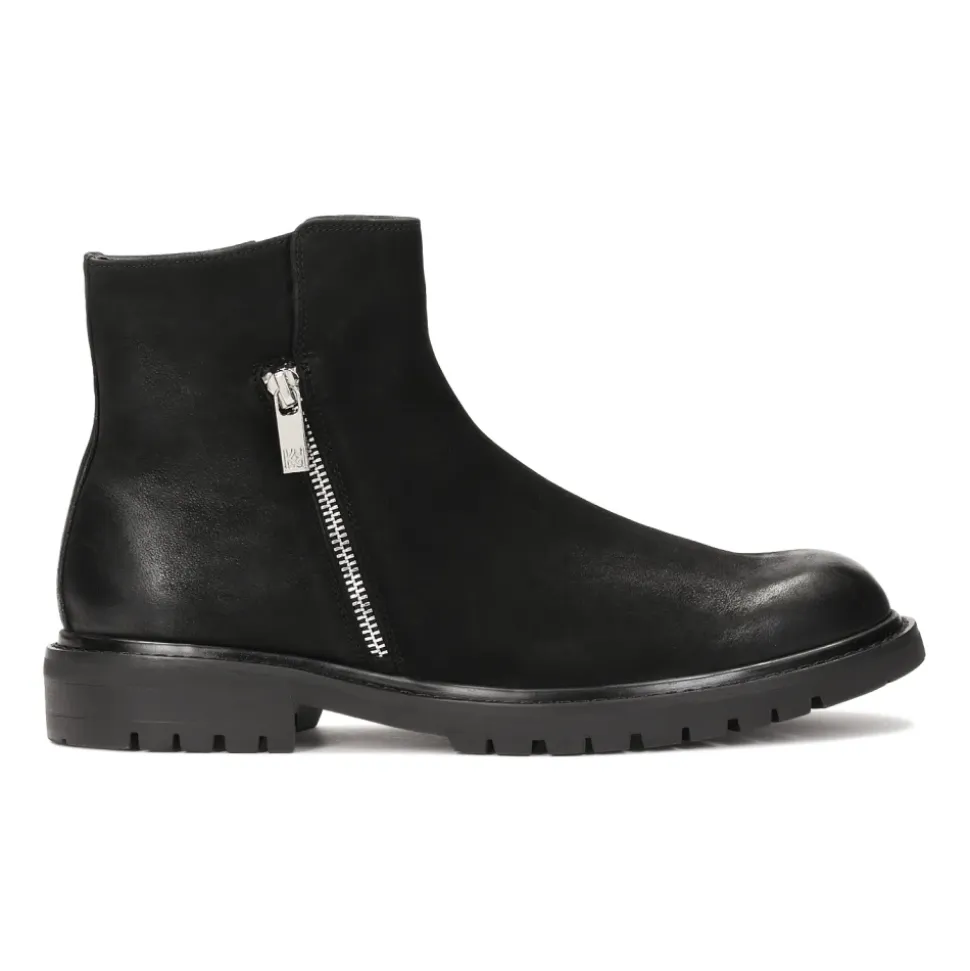 Zwarte nubuck laarzen