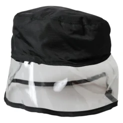 Zwarte Polyester Emmer Hoed Mannen