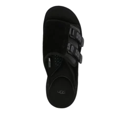 Zwarte Suède Sandalen