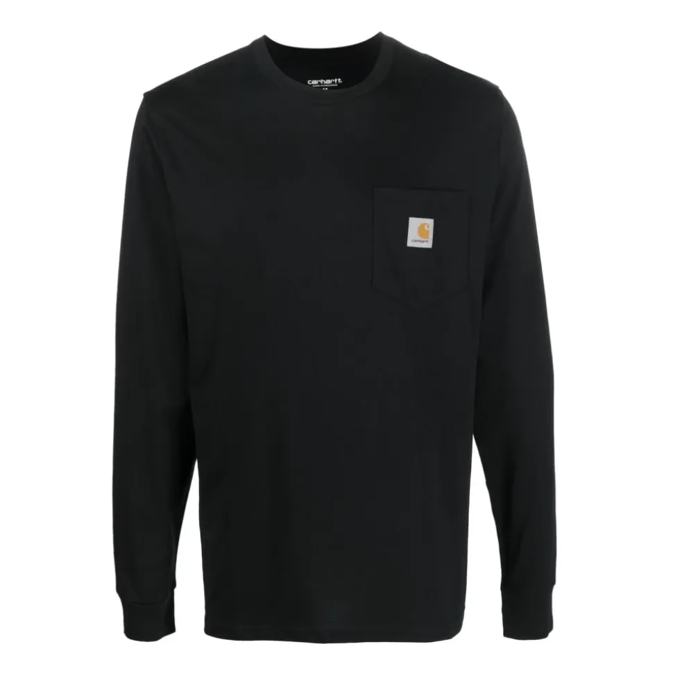 Zwart Silk & Nylon T-shirts en Polos